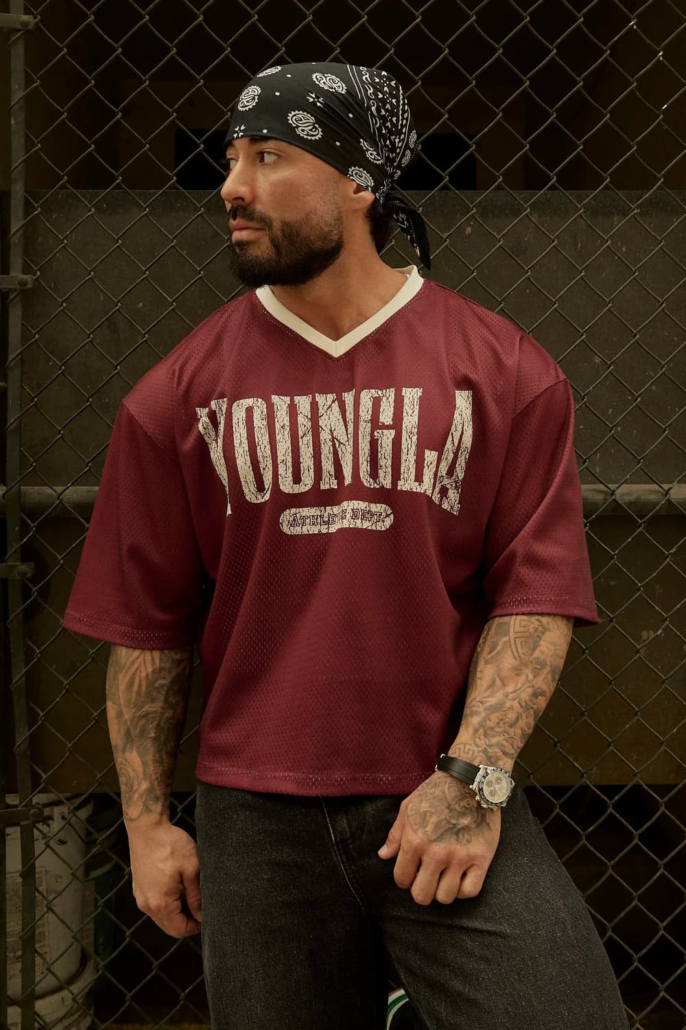 undefined 4187 - Varsity Football Cropped Jersey