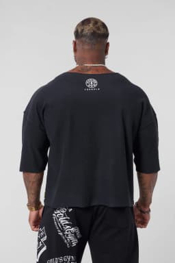 5021 - Gold's Gym Wide Neck Terry Tee