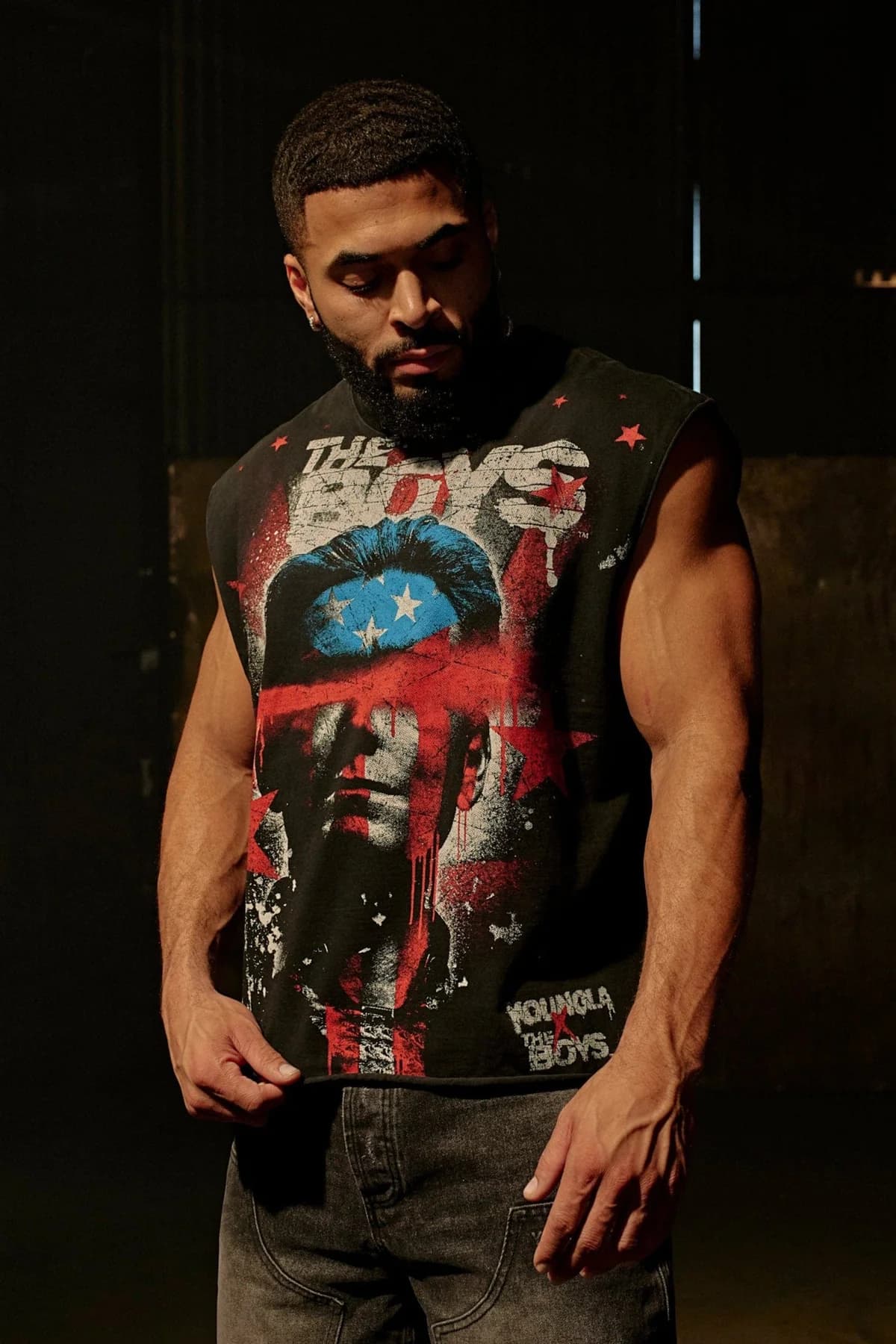 3005  The Boys® Cut-Offs - Homelander Art