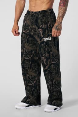 2133 Tree Camo Baggy Sweats - Dark Tree Camo