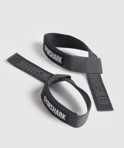 Silicone Lifting Straps - Onyx Grey