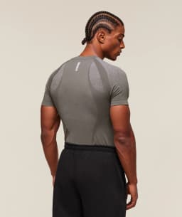 Shadow Seamless T Shirt - Meteor Grey