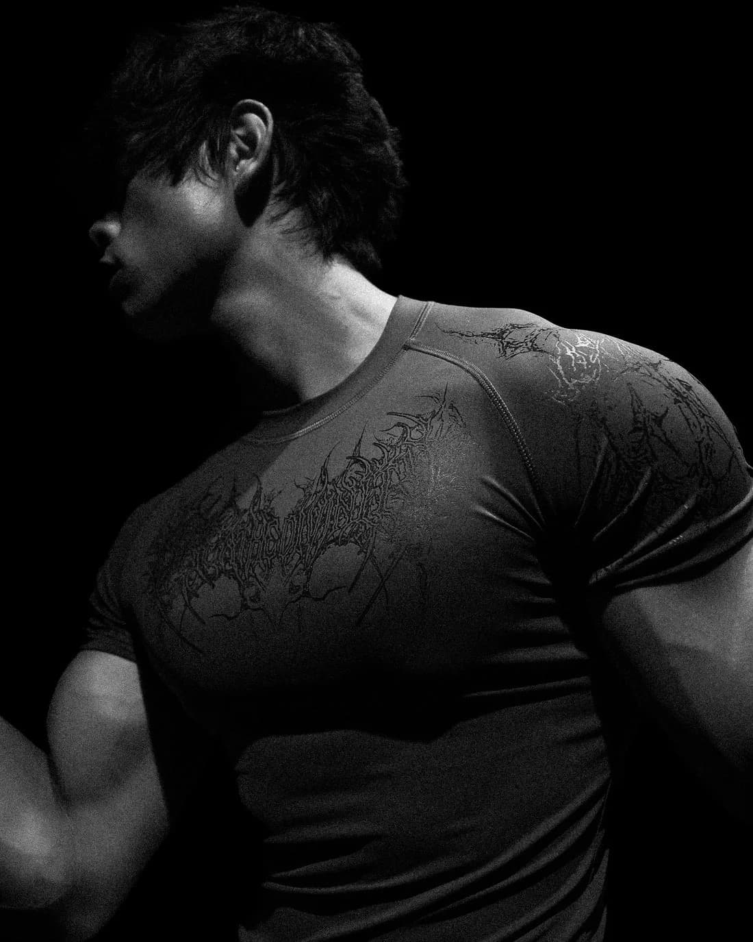 undefined Void Tech™ Cyber Skeleton Compression - Purgatory Grey