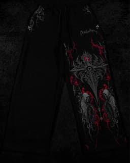 Blood Oath Uncuffed luxury sweatpants - Nightmare