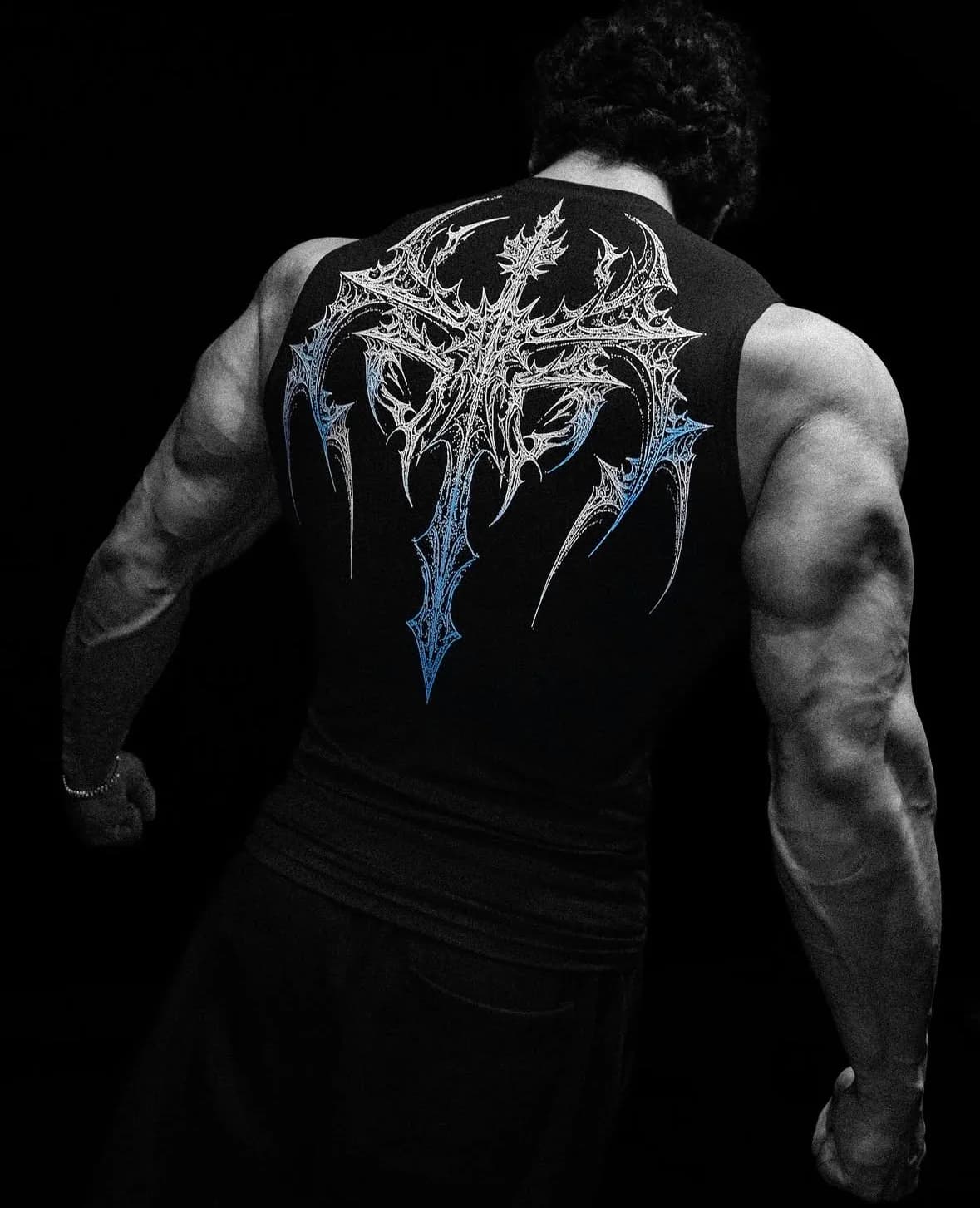 Void Tech Nightfall Cut-off Delt Compression - Frost