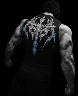 Void Tech Nightfall Cut-off Delt Compression - Frost