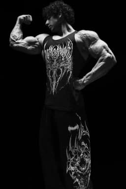 Excalibur Bodybuilding Stringer - SMOKE
