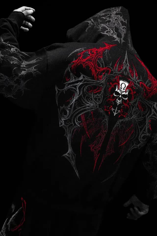 Deathwing Oversized Zip-up Hoodie