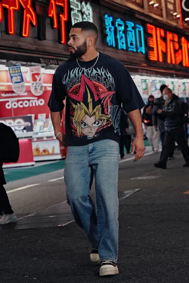 4123  Yu-Gi-Oh!® Tees - Yugi Dark Magician