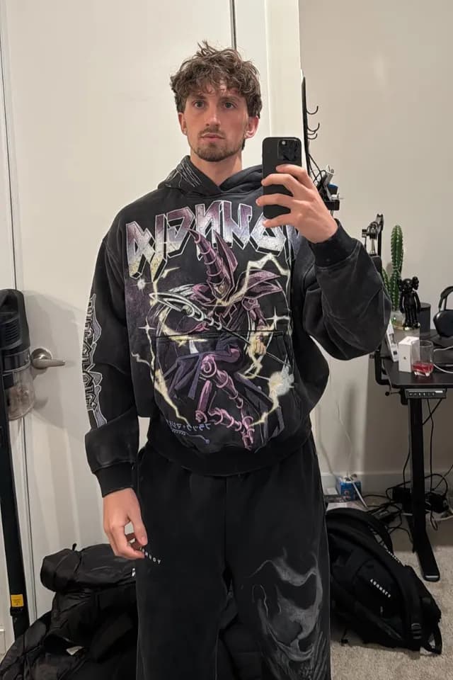 5008  Yu-Gi-Oh!® Hoodies - Dark Magician