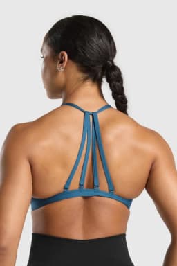 Minimal Sport Bra - Success Blue