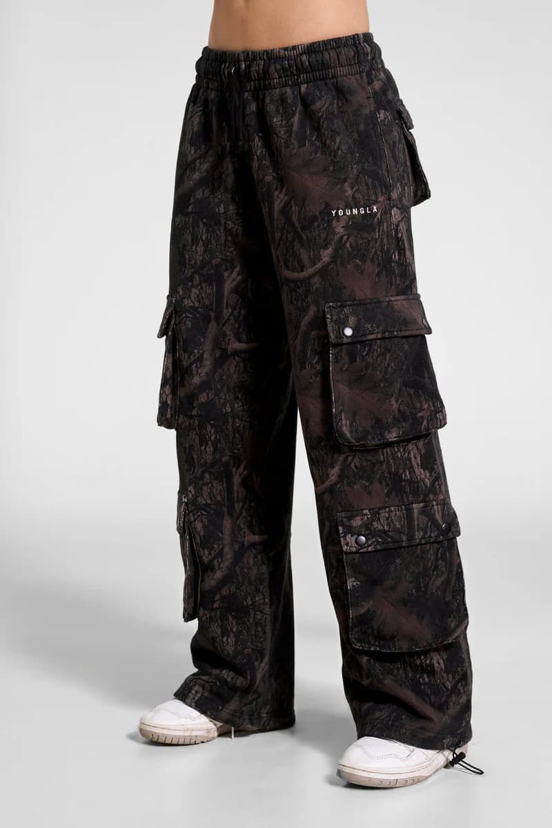 undefined W251 Hunting Season Cargo Joggers - Black Camo