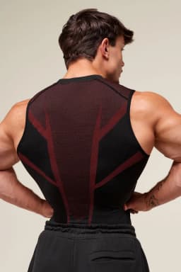 Onyx 5.0 Tank - Black/Carmine Red