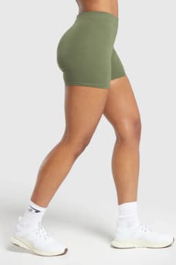 Everyday Cotton Shorts - Green