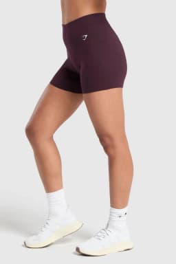 Everyday Cotton Shorts - Purple