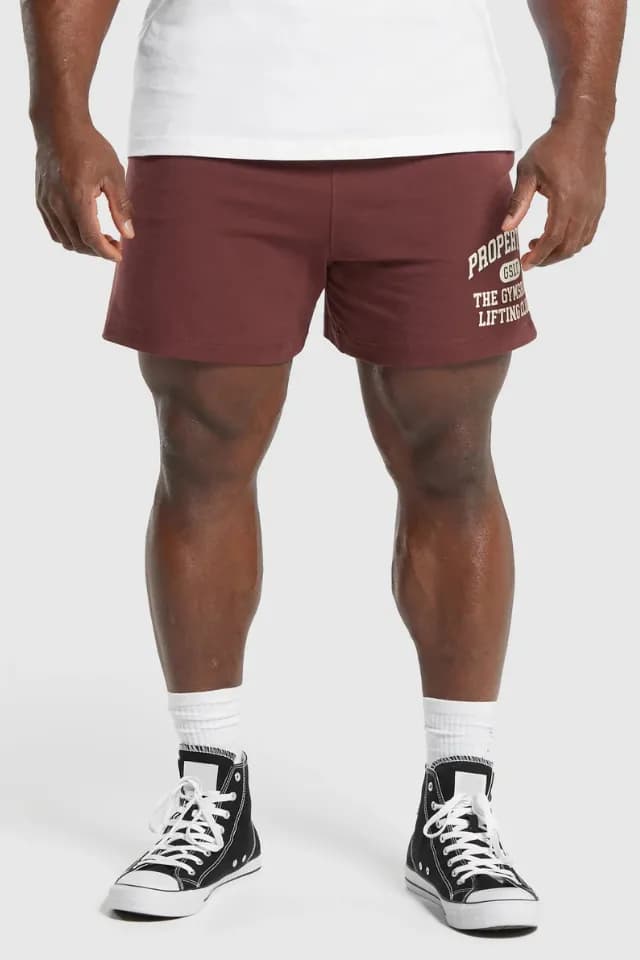 Lightweight Jersey Shorts - Red