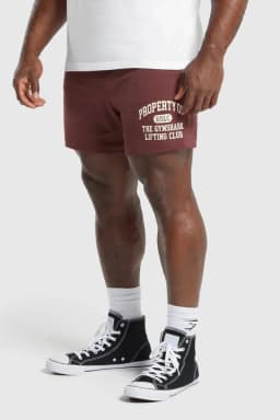 Lightweight Jersey Shorts - Red