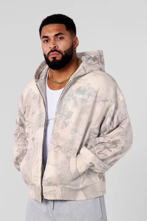 undefined 5116 - Tree Camo Collection - Zip - Desert Tan Tree Camo