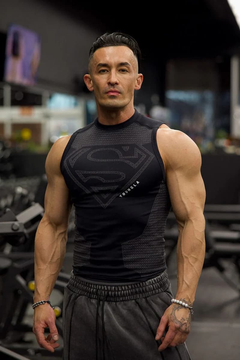 3047 Superman Compression Tanks - Black