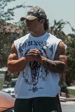 4175 - Tren Twins Fury Tees - White