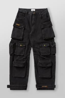 6002 - Hella Pocket Jean - Black Wash
