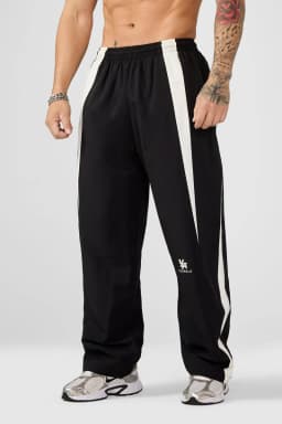 2057 - Fight Tracksuits Pants - Black/White