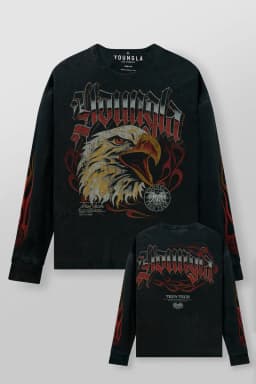 8036 - Cars & Curls Thermals - Black Wash