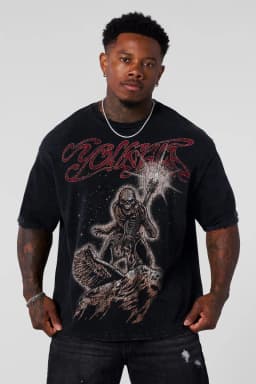 4205 - Vintage Rock Tees - Rider of Doom