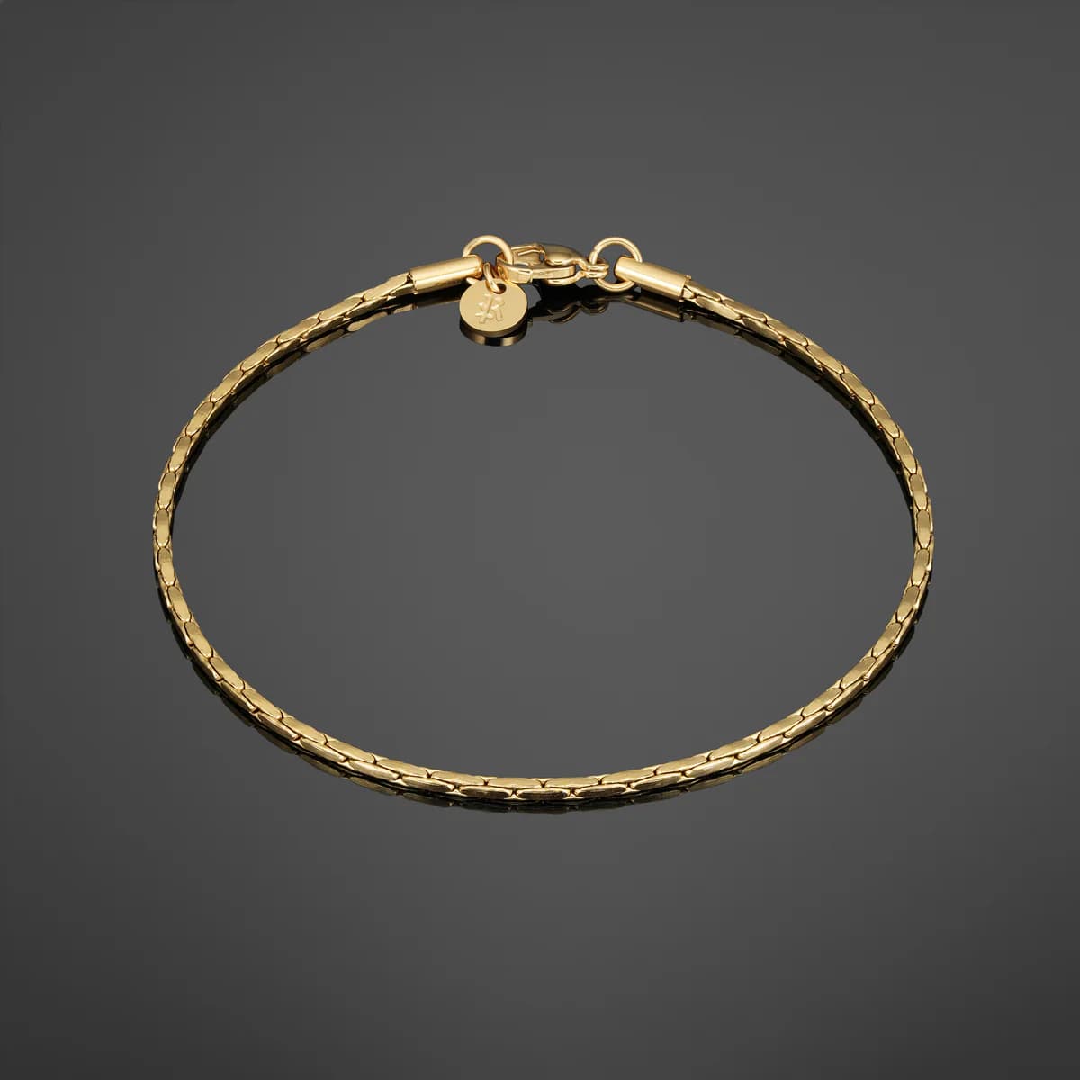 undefined Minimal Wire Bracelet - Gold RG374 