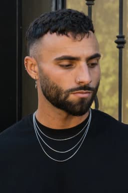 Minimal Wire Chain - Silver RG195