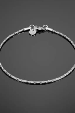 Minimal Wire Bracelet - Silver RG375