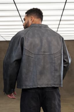 5214 - Batman Leather Jackets - Black