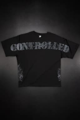 Smoke Lightweight Tee - Black