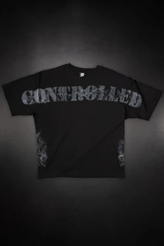 undefined Smoke Lightweight Tee - Black