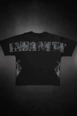 Smoke Lightweight Tee - Black