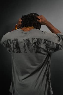 Smoke Lightweight Tee - Smokey Grey