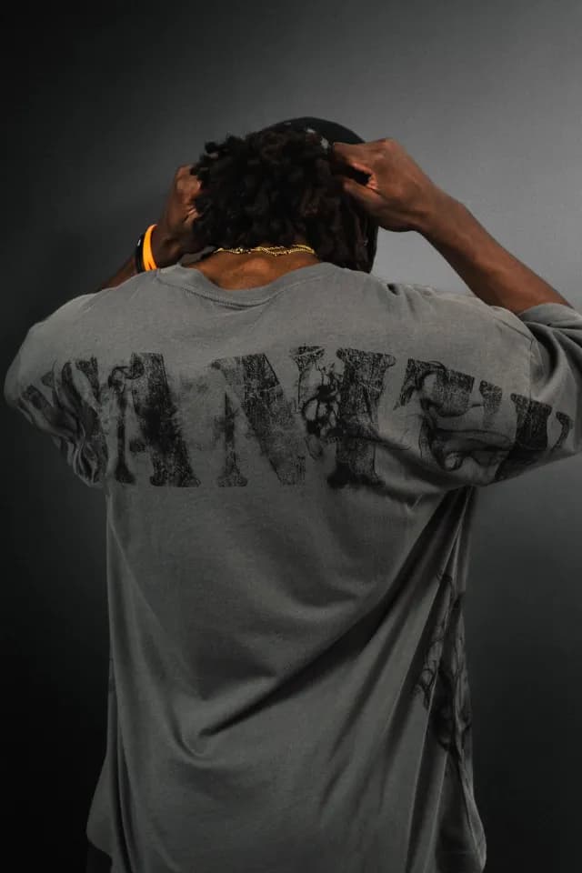 undefined Smoke Lightweight Tee - Smokey Grey