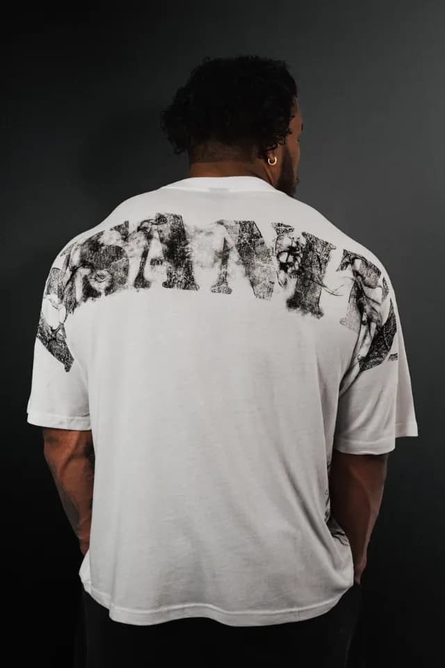 undefined Smoke Lightweight Tee - White