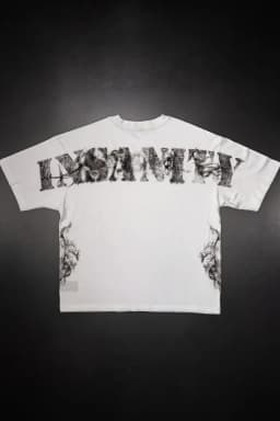 Smoke Lightweight Tee - White