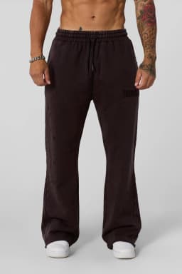 2077 - Flare Sweats - Brown Wash