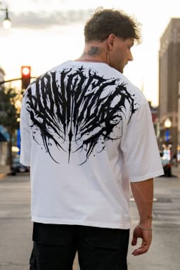 4185 Chaos Tees - White